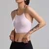 Ropa interior deportiva sujetador para mujer a prueba de impactos push-up fitness cruz belleza tirantes finos chaleco sujetador para mujer