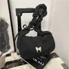 Bolso Estético para Mujer con Tira de Hombro Plisada 2026 Nuevo Bolso de Mano Elegante Diseño de Nicho Versátil Bolso Cruzado Casual para Hombro/Axila