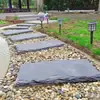 Pedras Azuis para Caminho de Jardim, Pátio e Gramado, Pavimentadoras Antiderrapantes para Exterior, Pedras de Passagem