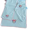Toalla de Coral Fleece del Fabricante Toalla de Baño Dibujo Animado Labubu Linda Toalla para Colgar en el Baño Suave Toalla de Baño de Coral Fleece