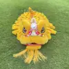Cabeza de león de espuma de 12 pulgadas para niños y adolescentes, cabeza de león de danza del león, accesorios para actuación de despertar del león, danza del león Foshan Xinglunde Zhu