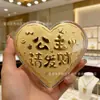 Caja de Regalo para Pastel con Forma de Corazón Dorado Waterway Tienda Dorada 520 Regalo de San Valentín para Novia Esposa Regalo de Boda Transmisión en Vivo Venta al por Mayor