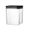 Tarros de Almacenamiento Sellados para Granos, Almacenamiento de Cocina, Tarros de Plástico Transparente, Cajas, Almacenamiento de Té, Tarros Sellados de Grado Alimenticio