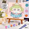 20*20 Desenho Animado Pintura a Óleo Digital DIY Colorir Pintura Decorativa Genshin Flor Pintura a Óleo Pintura a Óleo Digital Infantil Atacado