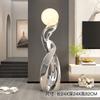 Lujo Ligero Arte Atmosférico Decoración Grande de Piso para Sala de Estar Decoración Lateral para Mueble de TV Mesa Auxiliar para Sofá Mesa de Centro Regalo de Inauguración de Casa