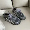 Zapatos de Plataforma con Bloques de Color Retro con Cordones para Mujer, Malla Transpirable, Novedades Primavera/Otoño 2026, Versátiles, Suela Suave, Zapatos Deportivos Cómodos