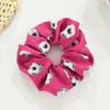 Goma para el pelo con estampado de fútbol nuevo transfronterizo para mujer, tamaño grande, alta elasticidad, accesorio para el pelo de la Copa del Mundo
