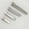 DIY Joyería Accesorios para el Cabello de Lazo Pinza de Doble Inserción Pinza de Doble Punta Pinza de Pato Tocado Pinza de Cola de Pez Pinza Curva Pinza Cuadrada Material