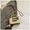 Bolso de Cubo Estético de Alto Valor de Nicho Transfronterizo para Mujer, Bolso de Hombro Versátil para Todas las Estaciones, Bolso Cruzado para Viajes Diarios