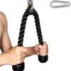 Tríceps jalón alto bajo cuerda manija equipo de entrenamiento accesorios pórtico de gimnasio hebilla de tobillo jalón superficial bíceps