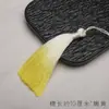 10cm marcador de página com pingente de borla degradê acessórios para roupas acessórios grande preço excelente espiga para pendurar decoração de nó chinês