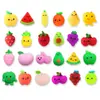 Squishies de Frutas Fofos em Formato de Animal Atacado, Presentes de Feriado Super Adoráveis para Alívio do Estresse e Descompressão Squishy
