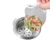 Filtro de basura desechable para fregadero de cocina, fregadero, colador de desagüe de piso, red de desagüe, filtro de alcantarilla para lavabo de verduras