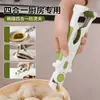 Pinza antiescaldaduras cuatro en uno, levantador de platos y tazones aislado, pinza tres en uno específica para cocina, pinza para platos, pinza para platos y tazones para cocinar al vapor para uso en la cocina