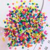 Imitação de fatia de pão cor decoração creme cola caso do telefone móvel diy caixa de papelaria gancho de cabelo decoração de material