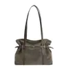 Bolso de Hombro Retro de Gran Capacidad para Invierno Transfronterizo para Mujer 2025 Nuevo Bolso de Mano Sencillo para el Trabajo Bolso de Hombro Versátil