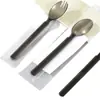 Set de Cubiertos Desechables para Filete, Postre y Pastel, Empacados Individualmente, Tenedores Engrosados de Grado Alimenticio