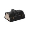 Caja de Almacenamiento de Gafas Multi-Enlace al por Mayor Caja de Regalo para Joyería Multi-Retícula Nuevo Estuche para Gafas de Cuero PU con Patrón Pequeño