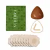 Almohadillas Autoadhesivas de Pecho Doble Cara Transfronterizas de Amazon, Insertos de Sujetador Engrosados y Ampliados, Almohadillas de Empuje para Bikini con Forma de Triángulo en V
