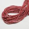 Cuentas de cristal de color AB plateado de 4 mm para joyería DIY accesorios de borla accesorios de ropa cuentas sueltas venta al por mayor directa
