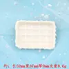 Plato Creativo de Galleta de Crema Fresca Accesorios de Pegamento de Crema Colgante DIY para Coche Llavero Imán para Refrigerador Decoración