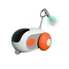 Animal de estimação tem carro de corrida inteligente com gravidade controle remoto brinquedo elétrico para gato auto-divertido para aliviar o tédio ratinho engraçado vara de gato brinquedo de gato