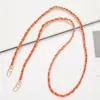 Correa de Bolso de Venta Caliente Cadena de Cuero Cruzada Accesorios de Bolso de Verano Correa de Hombro DIY Cordón para Teléfono Móvil Cadena Pequeña Fragante para Teléfono Móvil