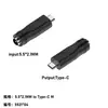 Múltiples Tipos de Adaptadores Hembra 5521, Varios Adaptadores para Carga de Energía USB de Computadora, Adecuado para Dispositivos Android y Apple