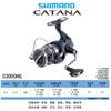 Rueda SHIMANO Luya SIENNA CATANA rueda giratoria agua dulce de mar Carrete de pesca universal de metal de fundición larga para pesca salvaje