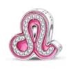 Panjia Transfronteiriço 12 Constelações Diamante Rosa Contas para Pulseira Colar Joias Contas Acessórios Atacado