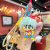 Nuevo llavero de muñeca para vestir de Crayon Shin-chan figura de dibujos animados colgante para mochila llavero de coche
