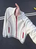 Venta al por mayor de fábrica Sudadera Cardigan Nueva para Primavera y Otoño Hombres y Mujeres Patchwork Americano Casual de Moda Marca Chaqueta Ropa de Abrigo para Pareja Tendencia