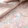 80 algodón tela estampada planta pastoral hecho a mano ropa falda falda larga vestido de flores tela de algodón Margarita