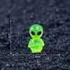 Novo produto transfronteiriço: Estatueta de Alienígena Luminosa, Acessório DIY para Decoração de Jardim, Mini Ornamento de Mesa
