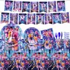 Suministros Populares de Fiesta para Chicas de Anime Hunter Anime Hunter Grupo de Chicas Decoración Kpop Props Vajilla Horizontal