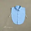 Cuello falso, unisex, versátil para otoño e invierno, estilo casual, cuello puntiagudo, cuello de camisa extendido, cuello de suéter, cuello decorativo, cuello redondo, cuello accesorio