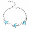 2026 Nuevo Pulsera de Mariposa Transfronteriza Moda Hada Dulce Estilo Versátil Fresco Cadena de Muñeca Chapada en Cobre para Mujeres