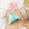 Embudo Plegable de Silicona en Stock, Embudo de Silicona, Herramienta Creativa para Dispensar Líquidos en el Hogar, Cocina, Venta al Por Mayor