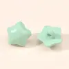 Novos Botões de Plástico Coloridos Versáteis de Alta Qualidade com Estrela de Cinco Pontas e Fechamento Alto Decoração para Roupas Infantis Suéter