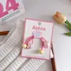 Elásticos de Cabelo Coloridos Estilo Coreano com Formato de Sorvete, Presilhas Doces para Cabelo de Meninas, Elásticos para Rabo de Cavalo Infantis, Acessórios de Cabelo de Elástico