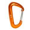 Mosquetón de Escalada para Exteriores Aleación de Aluminio Gancho en Forma de D Llavero de Senderismo Mochila de Camping Accesorio Rápido Botella de Agua Hebilla de Cierre de Seguridad