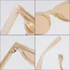 Gafas de sol cuadradas-redondas transfronterizas europeas y americanas con lente de PC, unisex, estilo minimalista, versátiles para ir al trabajo y viajar, al por mayor