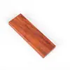 Mango de cuchillo de palo de rosa Material pequeño Material de tallado Mango de arco Material de escama Madera DIY Sándalo Púrpura Mango para cubertería de cocina