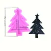 Chaveiro de Silicone com Cabeça de Rena de Natal, Molde de Gotejamento de Gel, Para Fazer DIY de Chocolate para Assar Bolo