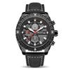 Reloj Megir Cross Border para hombre, cronógrafo azul de moda, disco estéreo, deportivo, 2119