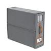 Caja de Almacenamiento para Sábanas Estante de Almacenamiento Plegable Tela Oxford Armario con Ventana Carpeta para Ropa de Cama Caja para Edredón