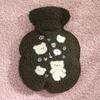 Bolsa de Agua Caliente Linda a Prueba de Explosiones Revestimiento de PVC Hogareña Linda de Dibujos Animados de Peluche Bolsa para Calentar Agua Calentador de Manos de Terciopelo de Oso