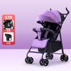 Carrinho de Bebê Que Pode Sentar e Deitar, Ultra Leve, Portátil, Simples, com Amortecimento, Carrinho Guarda-Chuva para Bebê, Dobrável, Carrinho de Bebê para Crianças
