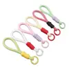 Cordão para Boneca Infantil, Chaveiro de Rede Colorido, Cordão Curto Simples, Chaveiro Criativo, Cordão de Acessório Pequeno