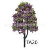 Modelos de Plantas Verdes Simuladas, Árboles Pequeños, Manualidades DIY de Micro-Paisajismo, Fabricación de Maquetas de Mesa de Arena Arquitectónica, Árboles Terminados